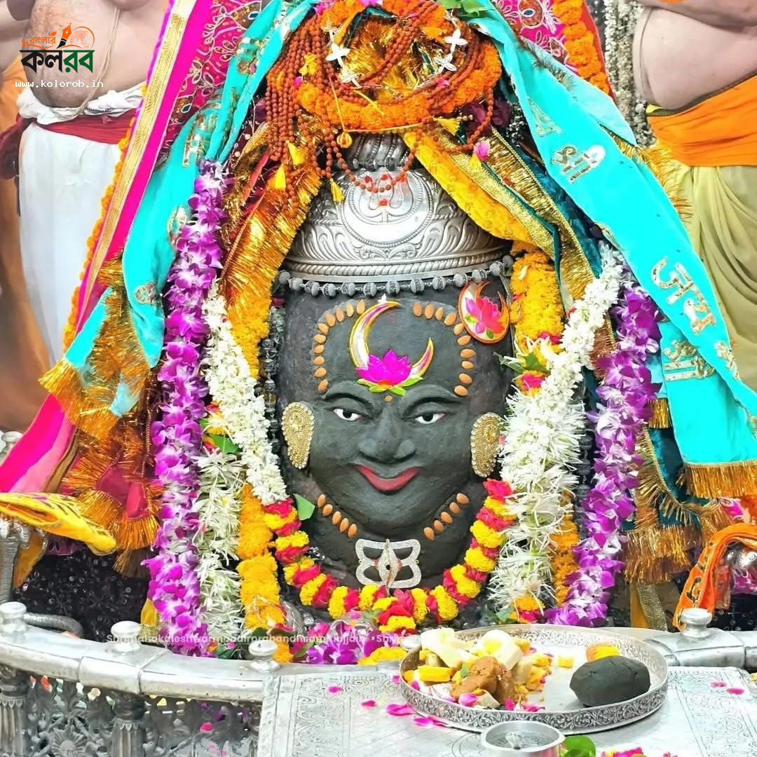 উজ্জয়িনীতে শ্রী মহাকালেশ্বর জ্যোতির্লিঙ্গের দিব্য ভস্ম আরতি ও শৃঙ্গার দর্শন