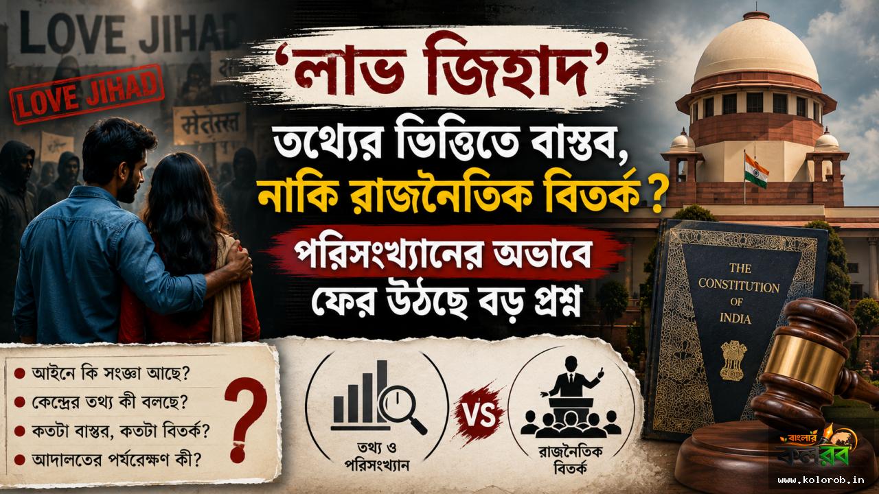 ‘লাভ জিহাদ’: তথ্যের ভিত্তিতে বাস্তব, নাকি রাজনৈতিক বিতর্ক? পরিসংখ্যানের অভাবে ফের উঠছে বড় প্রশ্ন