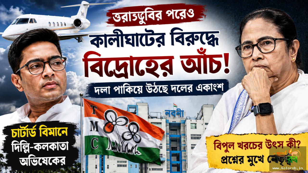চার্টার্ড বিমান বিতর্কে তৃণমূলে অস্বস্তি, অভিষেককে ঘিরে ক্ষোভে ফুঁসছে দলের একাংশ
