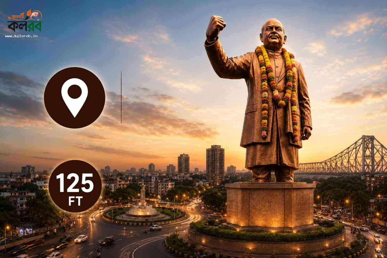 কলকাতার আকাশরেখায় নতুন ল্যান্ডমার্ক! ১২৫ ফুটের শ্যামাপ্রসাদ মুখোপাধ্যায়ের মূর্তি বসতে পারে ভবানীপুরে