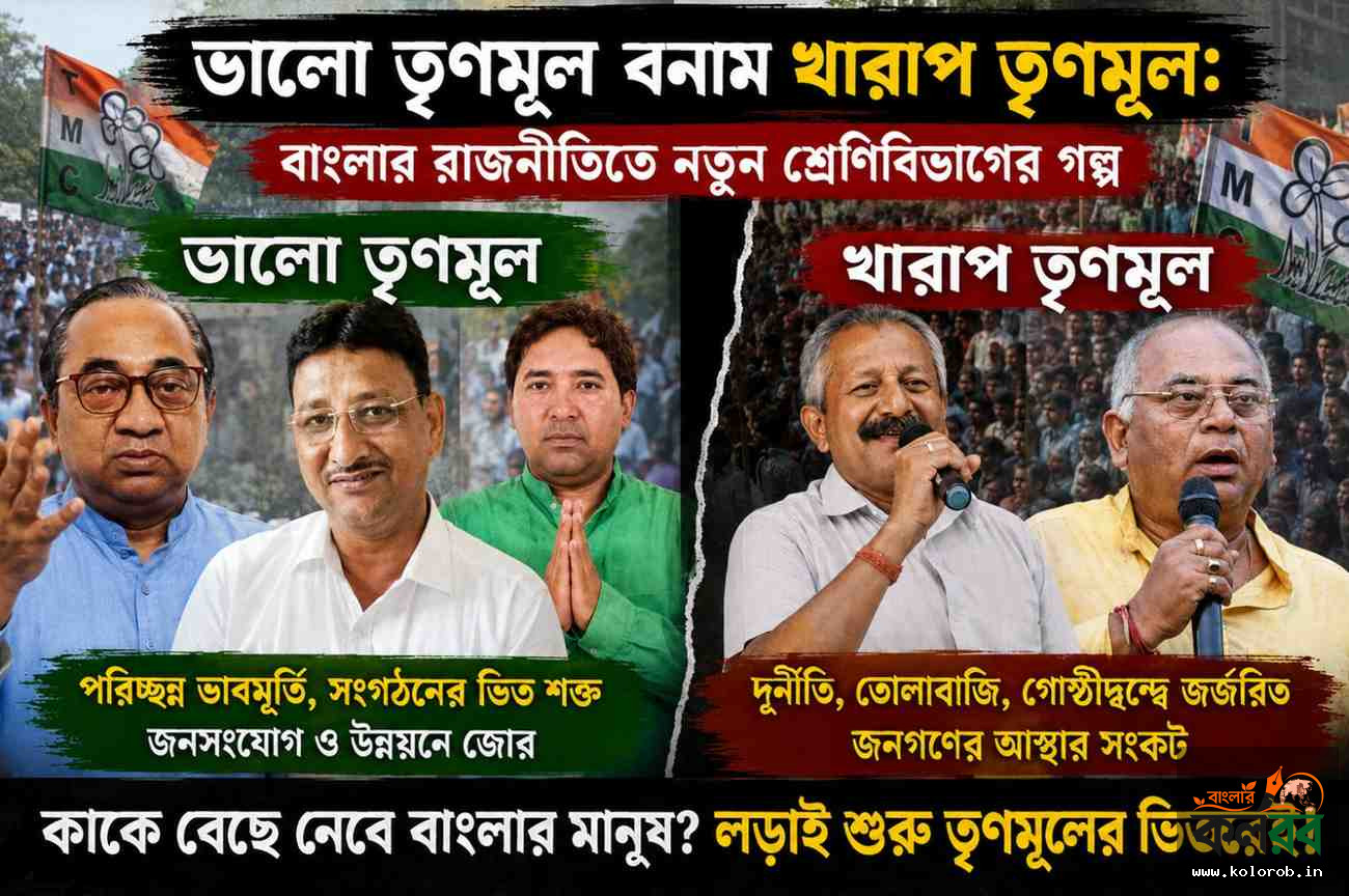 ভালো তৃণমূল বনাম খারাপ তৃণমূল: বাংলার রাজনীতিতে নতুন শ্রেণিবিভাগের গল্প