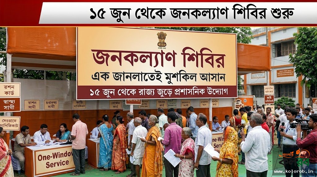 এক জানলাতেই মুশকিল আসান: ১৫ জুন থেকে রাজ্য জুড়ে শুরু হচ্ছে শুভেন্দু সরকারের ‘জনকল্যাণ শিবির’